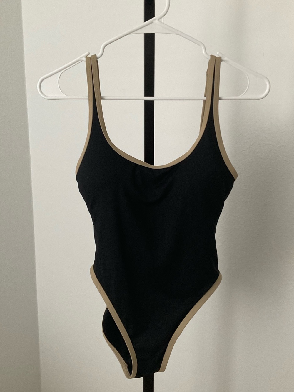 NWT Michael Michael Kors One Piece Swimsuit In Black